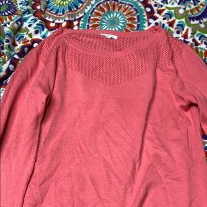 Pink New York & Company sweater